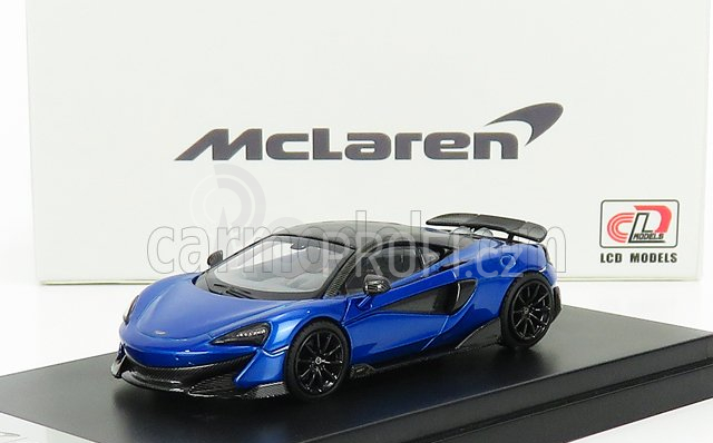 Lcd-model Mclaren 600lt 2018 1:64 Blue
