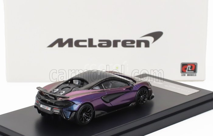 Lcd-model Mclaren 600lt 2018 1:64 Chameleon Fialový