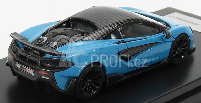 Lcd-model Mclaren 600lt 2018 1:64 Sky Blue Met