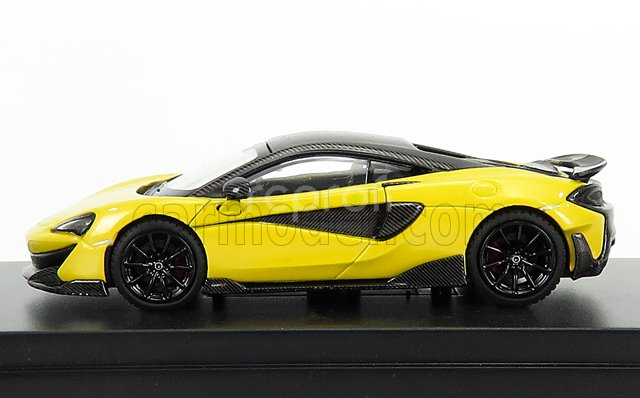 Lcd-model Mclaren 600lt 2018 1:64 Žlutá