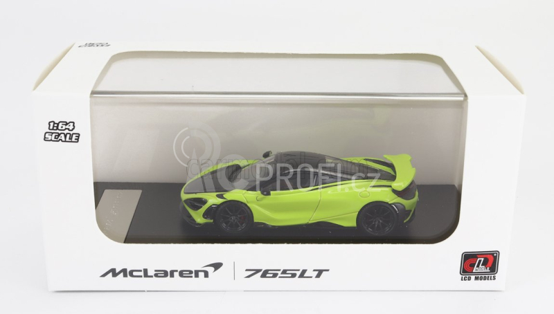 Lcd-model Mclaren 765lt 2020 1:64 Hořčicově Žlutá