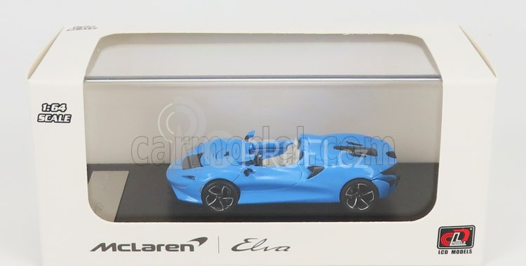 Lcd-model Mclaren Elva 2020 1:64 Světle Modrá