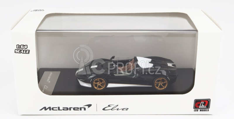 Lcd-model Mclaren Elva 2020 1:64 Zelená Bílá