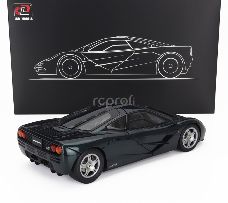 Lcd-model Mclaren F-1 Xp5 1993 1:18 Green Met