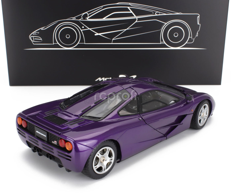 Lcd-model Mclaren F-1 Xp5 1993 1:18 Purple