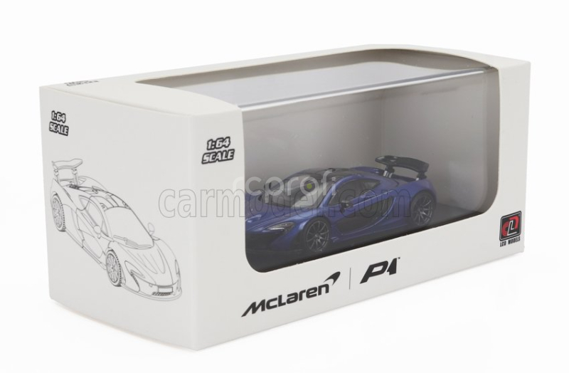 Lcd-model Mclaren P1 2013 1:64 Blue