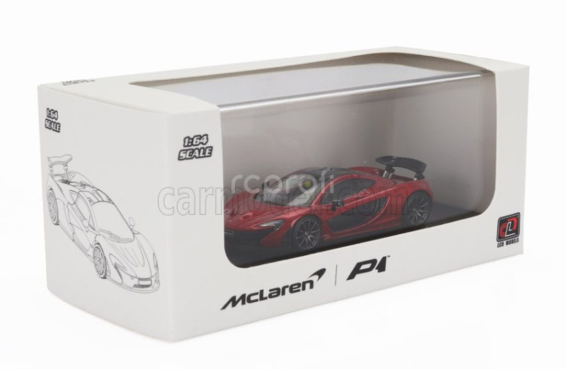 Lcd-model Mclaren P1 2013 1:64 Red