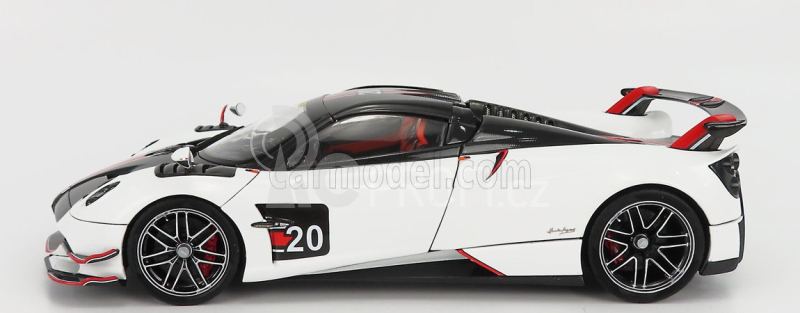 Lcd-model Pagani Huayra Bc Roadster N 20 2017 1:18 Bílá Černá