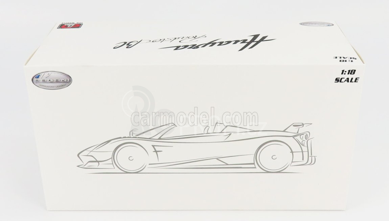 Lcd-model Pagani Huayra Bc Roadster N 20 2017 1:18 Oranžová Černá