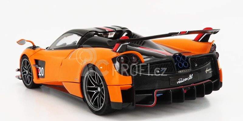 Lcd-model Pagani Huayra Bc Roadster N 20 2017 1:18 Oranžová Černá