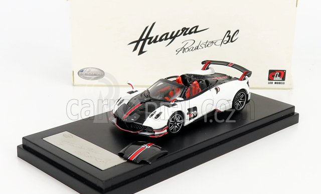 Lcd-model Pagani Huayra Bc Roadster N 20 2017 1:64 Bílá Černá