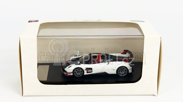 Lcd-model Pagani Huayra Bc Roadster N 20 2017 1:64 Bílá Černá