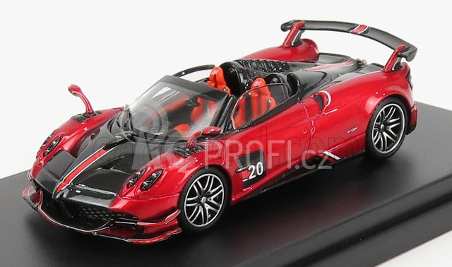 Lcd-model Pagani Huayra Bc Roadster N 20 2017 1:64 Červená Černá