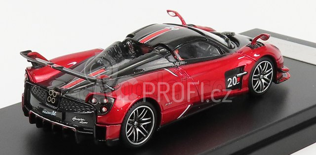 Lcd-model Pagani Huayra Bc Roadster N 20 2017 1:64 Červená Černá