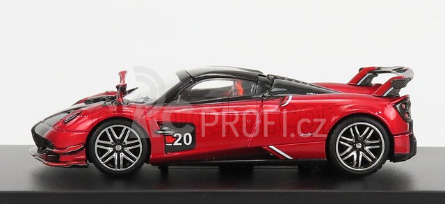 Lcd-model Pagani Huayra Bc Roadster N 20 2017 1:64 Červená Černá