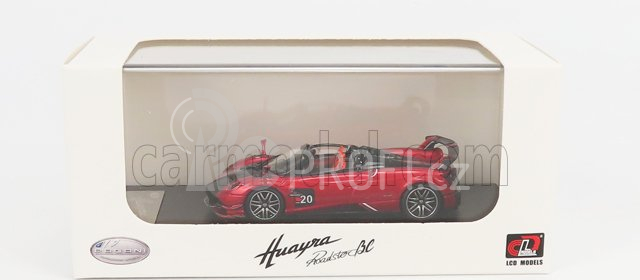 Lcd-model Pagani Huayra Bc Roadster N 20 2017 1:64 Červená Černá