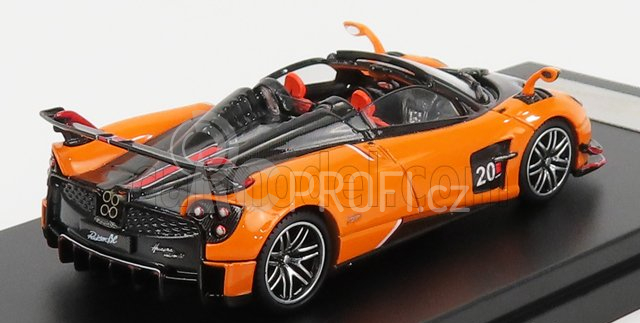 Lcd-model Pagani Huayra Bc Roadster N 20 2017 1:64 Oranžová Černá
