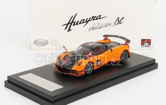 Lcd-model Pagani Huayra Bc Roadster N 20 2017 1:64 Oranžová Černá