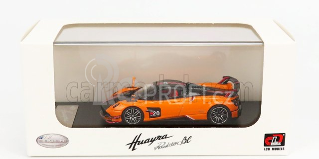 Lcd-model Pagani Huayra Bc Roadster N 20 2017 1:64 Oranžová Černá