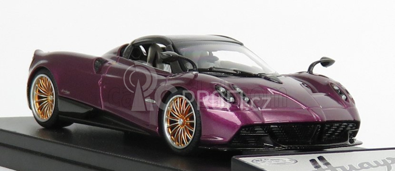 Lcd-model Pagani Huayra Roadster 2018 1:43 Purple Met