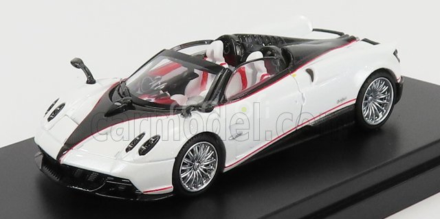 Lcd-model Pagani Huayra Roadster 2018 1:64 Bílá Perla