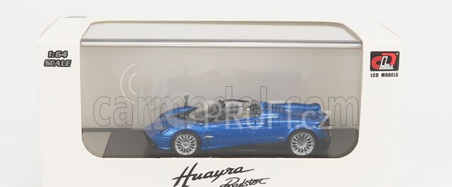 Lcd-model Pagani Huayra Roadster 2018 1:64 Blue
