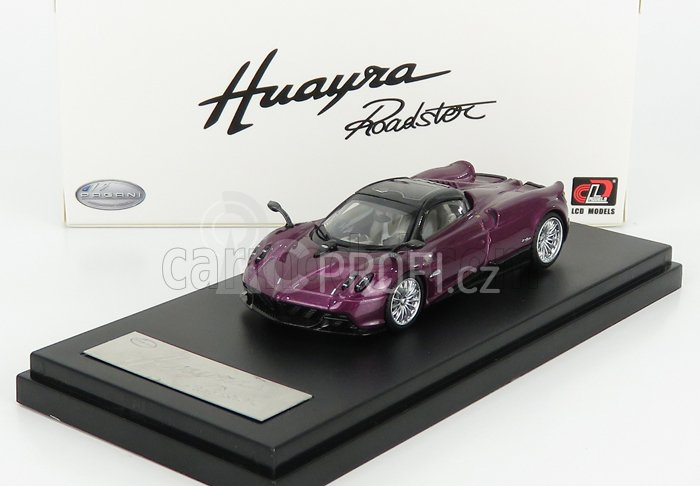 Lcd-model Pagani Huayra Roadster 2018 1:64 Purple Met