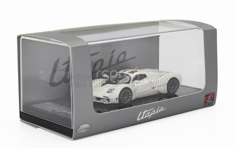Lcd-model Pagani Utopia 2022 1:64 Bílá