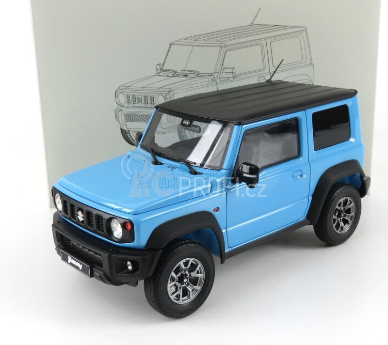 Lcd-model Suzuki Jimny Sierra 2018 1:18 Blue