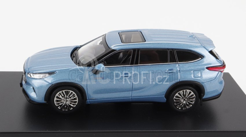 Lcd-model Toyota Highlander 2022 1:64 Moondust Blue