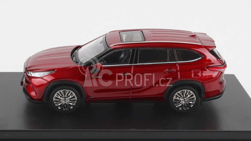 Lcd-model Toyota Highlander 2022 1:64 Red