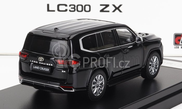 Lcd-model Toyota Land Cruiser Lc300-zx 2022 1:64 Black