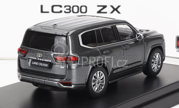 Lcd-model Toyota Land Cruiser Lc300-zx 2022 1:64 Grey