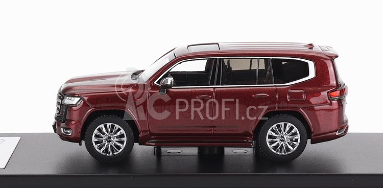 Lcd-model Toyota Land Cruiser Lc300-zx 2022 1:64 Red