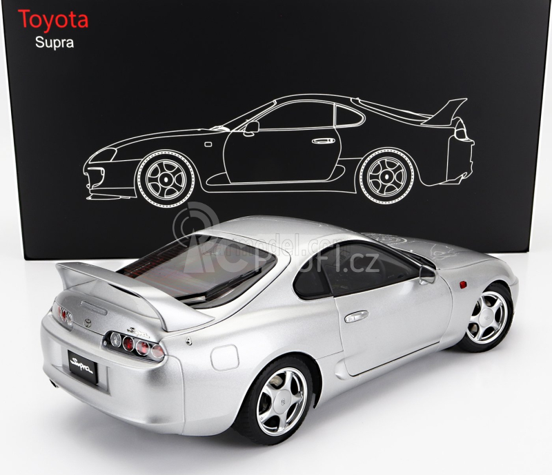 Lcd-model Toyota Supra Mkiv (a80) Coupe 1993 1:18 Silver
