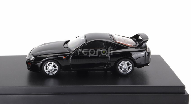 Lcd-model Toyota Supra Mkiv (a80) Coupe 1993 - Engine Details 1:64 Black