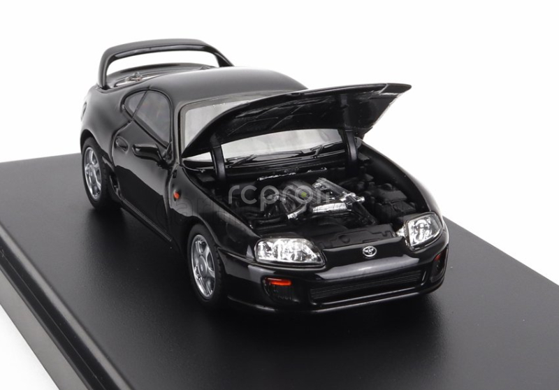 Lcd-model Toyota Supra Mkiv (a80) Coupe 1993 - Engine Details 1:64 Black