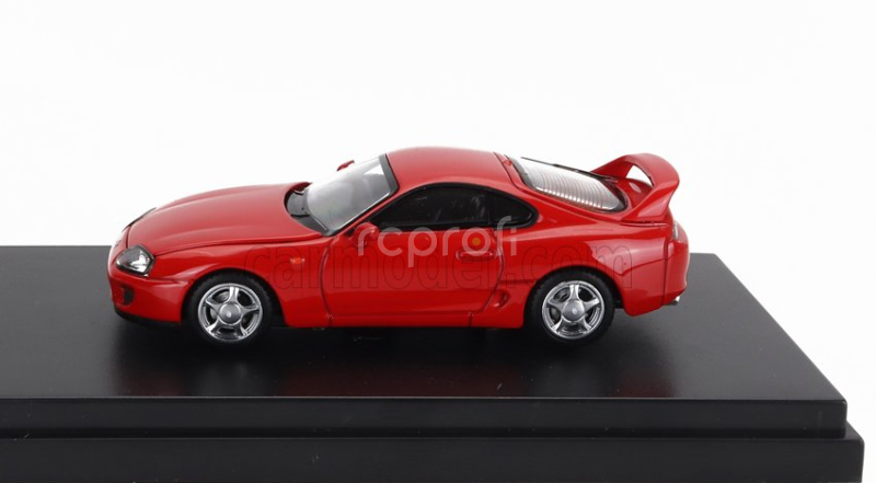 Lcd-model Toyota Supra Mkiv (a80) Coupe 1993 - Engine Details 1:64 Red