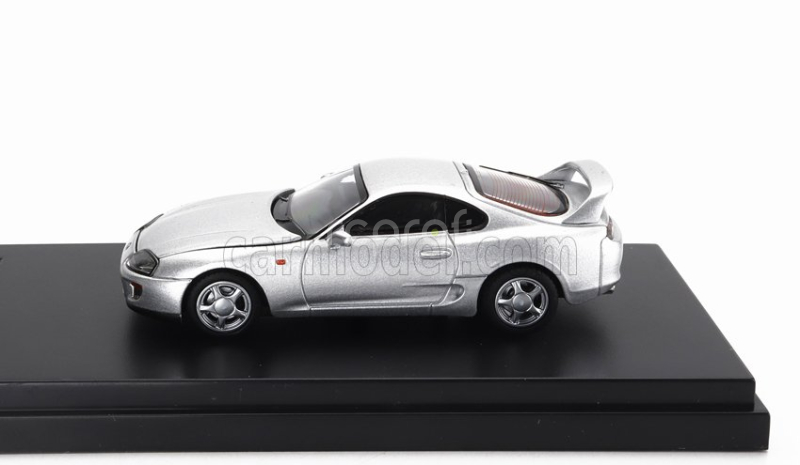 Lcd-model Toyota Supra Mkiv (a80) Coupe 1993 - Engine Details 1:64 Silver