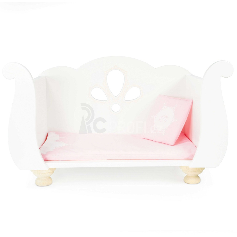 Le Toy Van Dřevěná postýlka Sleigh