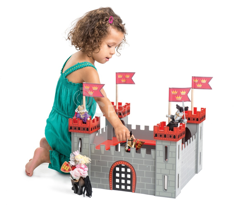 Le Toy Van Můj první hrad červený