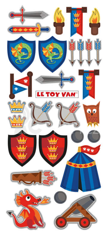 Le Toy Van Můj první hrad červený