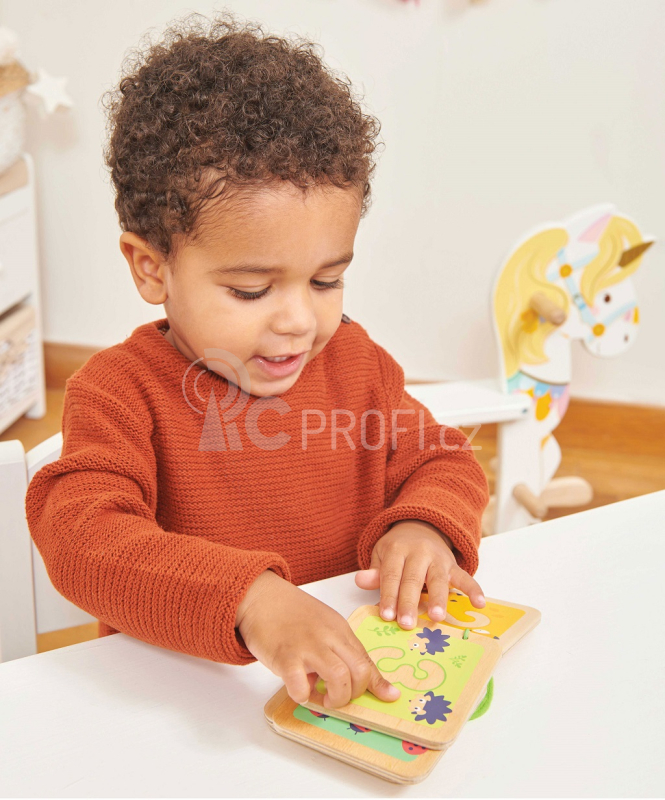 Le Toy Van Petilou Dřevěná knížka počítání