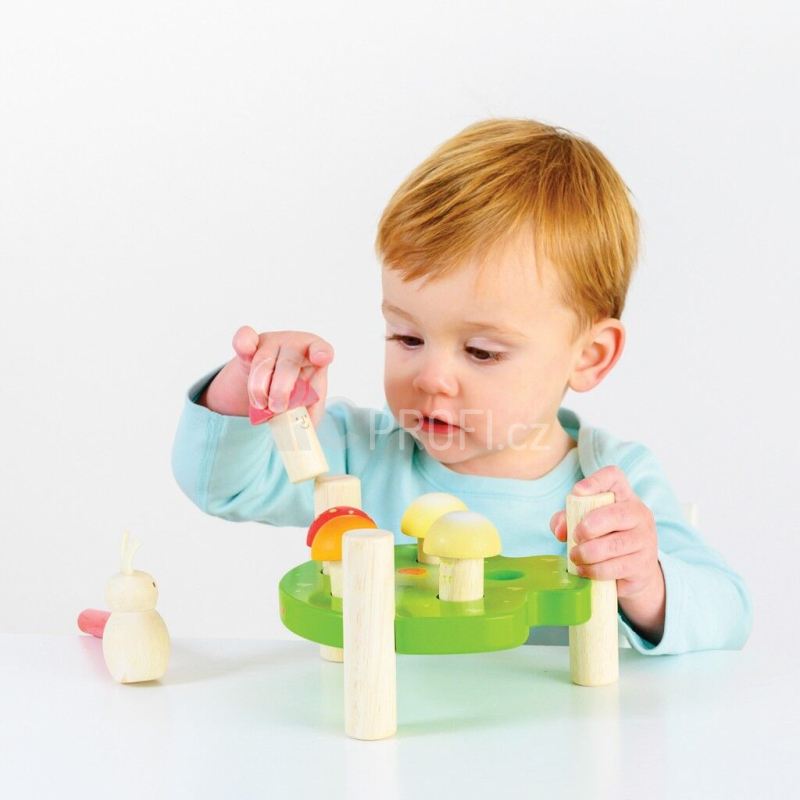 Le Toy Van Petilou Zatloukačka veselé muchomůrky - poškozený obal