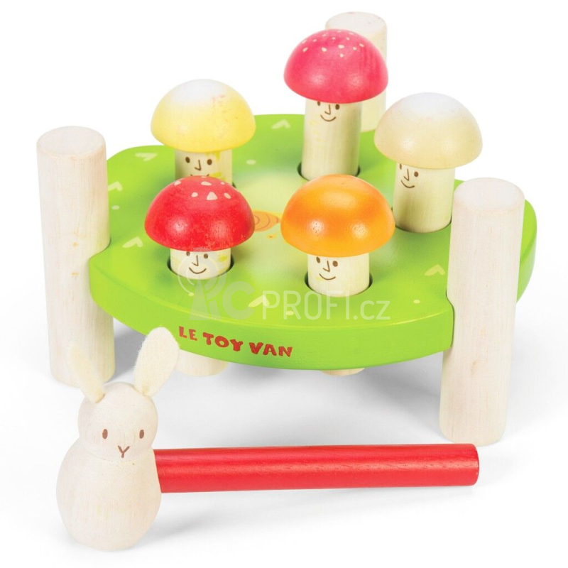 Le Toy Van Petilou Zatloukačka veselé muchomůrky - poškozený obal