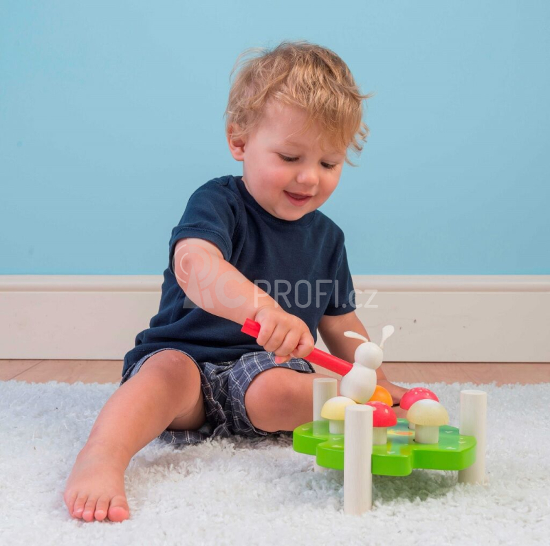 Le Toy Van Petilou Zatloukačka veselé muchomůrky - poškozený obal