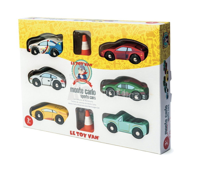 Le Toy Van Set autíček Montecarlo Sports