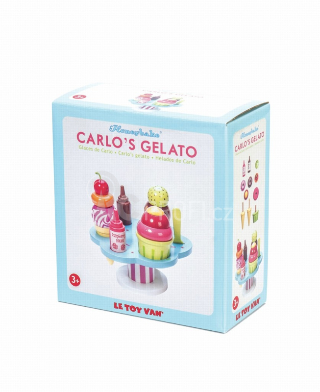 Le Toy Van Set se zmrzlinou Carlos