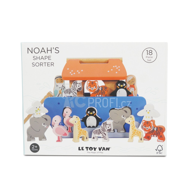 Le Toy Van Vkládačka Noemova archa