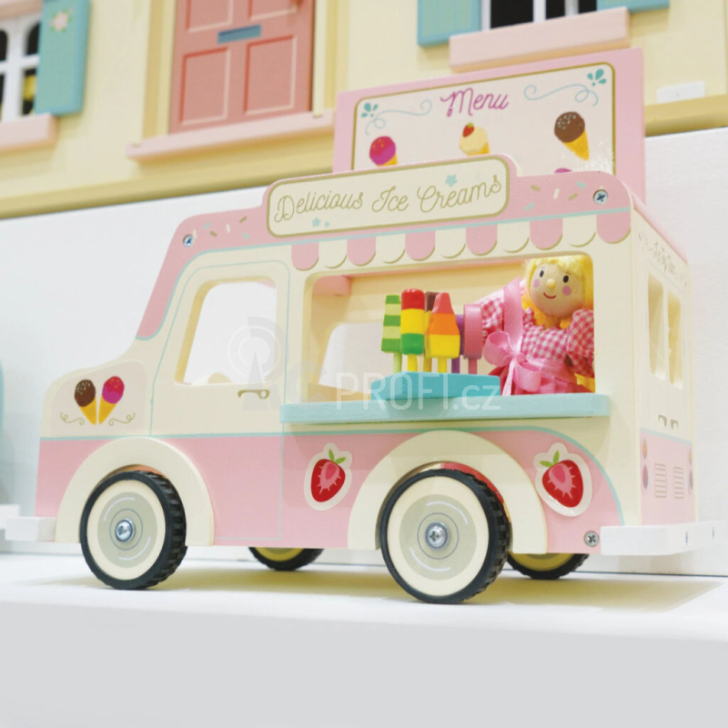 Le Toy Van Zmrzlinový vůz - poškozený obal